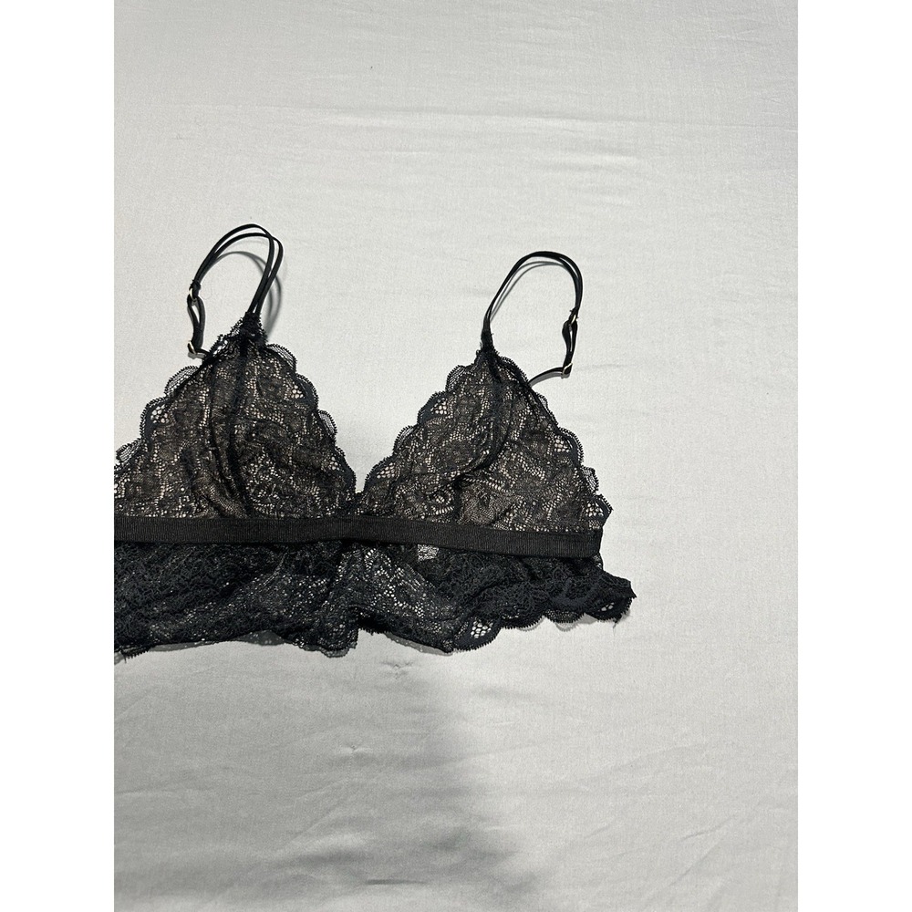 Madewell Black Lace‎ Bralette S